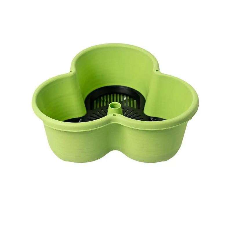 

1 шт. вертикальный горшок для клубники, горшок на колесиках, цветочные горшки, пластиковый горшок, башенный стиль