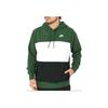 Nike Club Fleece Color Block Hoodie Men Hoodies Cold-Fir-Green FB7416-323