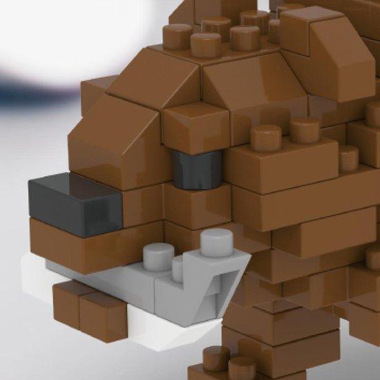 Nanoblock Brown Bear D (696-A11dr)