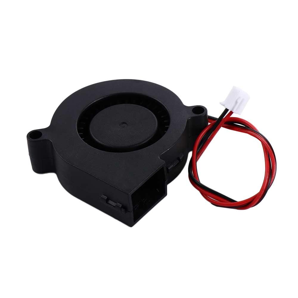 Black Turbo Blower 12V 24V 3D Printer Cooling Fan Centrifugal Blower Cooling Fan Cooling Radiator