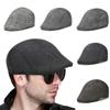 Windproof Adjustable Mesh Breathable Peaked Cap Newsboy Style Beret Hat