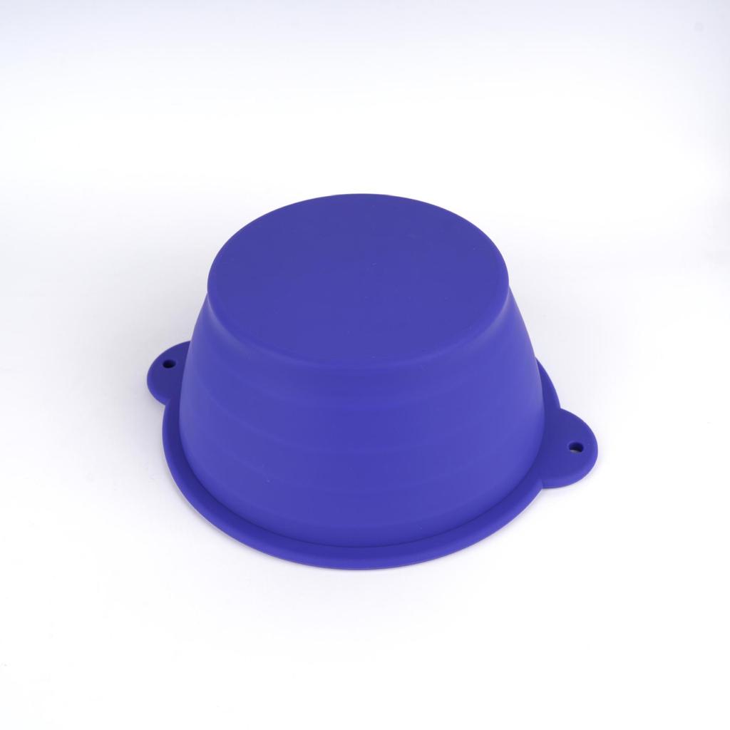 Silicone Folding Ice Pack Face Wash Basin for Travel and Outdoor Use
