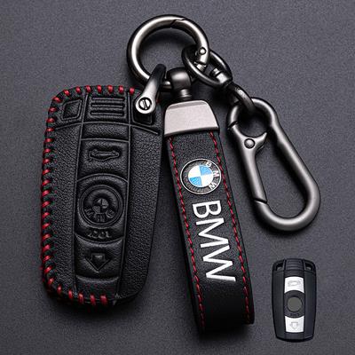 High Quality Leather Car Key Fob Case Cover Shell Accessories For E60 E61 E70 E81 E87 E90 E91 E92 X1 X5 X3 1 3 5 6 Series Z4 Gzsh02