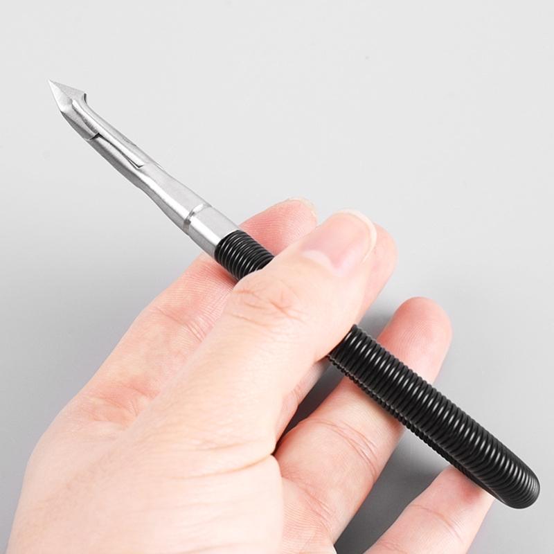 Tronchesine per Cuticole Acciaio Inossidabile Taglia Cuticole Taglia Cuticole Pinzette Rimuovi Pelle Morta Forbici Strumento per Manicure Pedicure