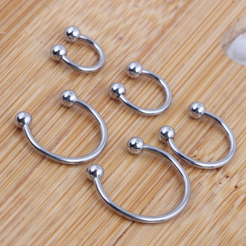2Pcs Steel Ear Piercings Helix Piercings Eyebrow Piercings Lip Labret Rings Earring Tragus Barbell Piercings Body Jewelry 1