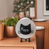 Cat Toilet Roll Holder, Toilet Paper Holder, Funny Toilet Paper Holder, Bathroom Decor, 3D Printed Black-Cat Loo Roll Holder,Paper Towel Roll Storage