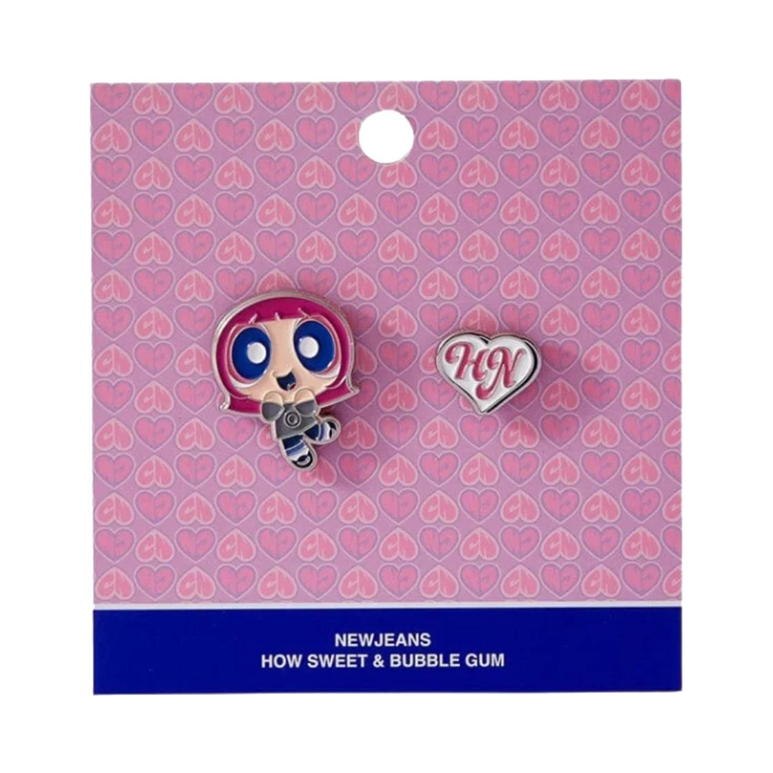 NewJeans x The Powerpuff Girls Metal Sticon Hanni ONE SIZE