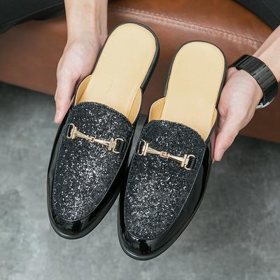 Men's Loafers Luxury Brand Leather Dress Shoes Breathable Slip-On Solid Formal Casual Shoes Handmade Designer Men Shoes Mocassin