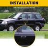 Front Left Driver Side Exterior Door Panel Handle For 1998-2001 Honda CR-V