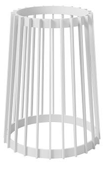 Standy 40H double-sided tall flower stand | White