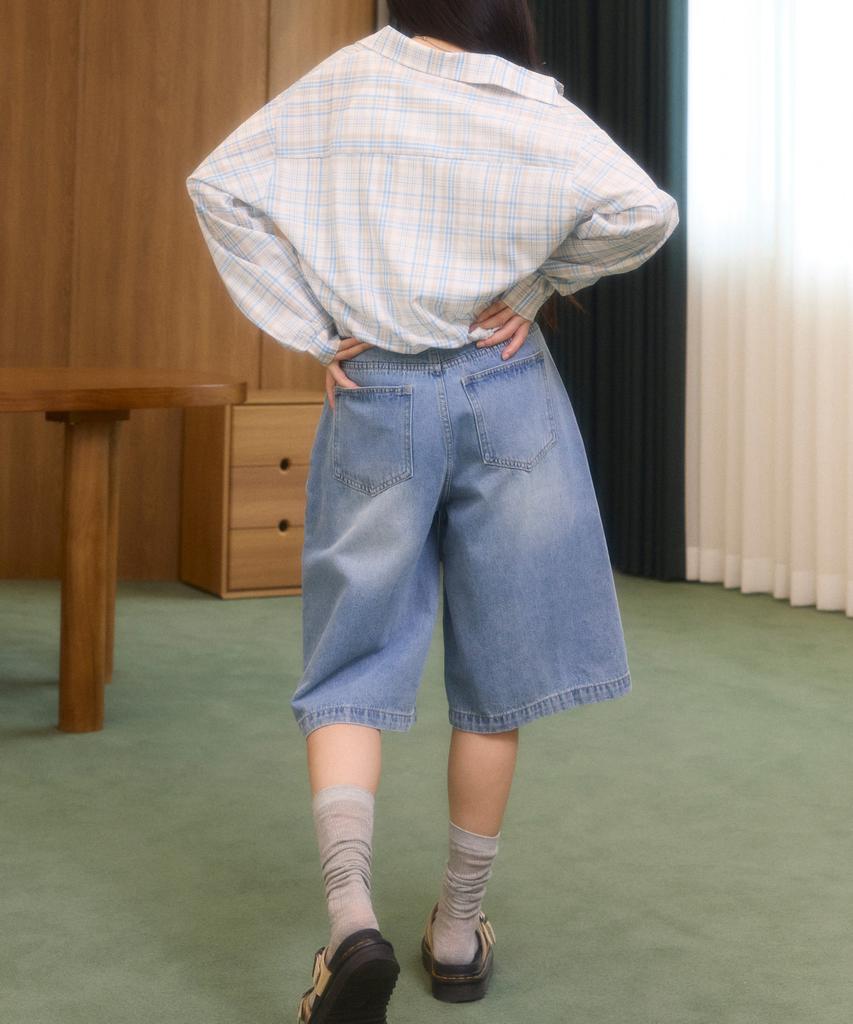 KOOLKITTEN Denim Bermuda Pants