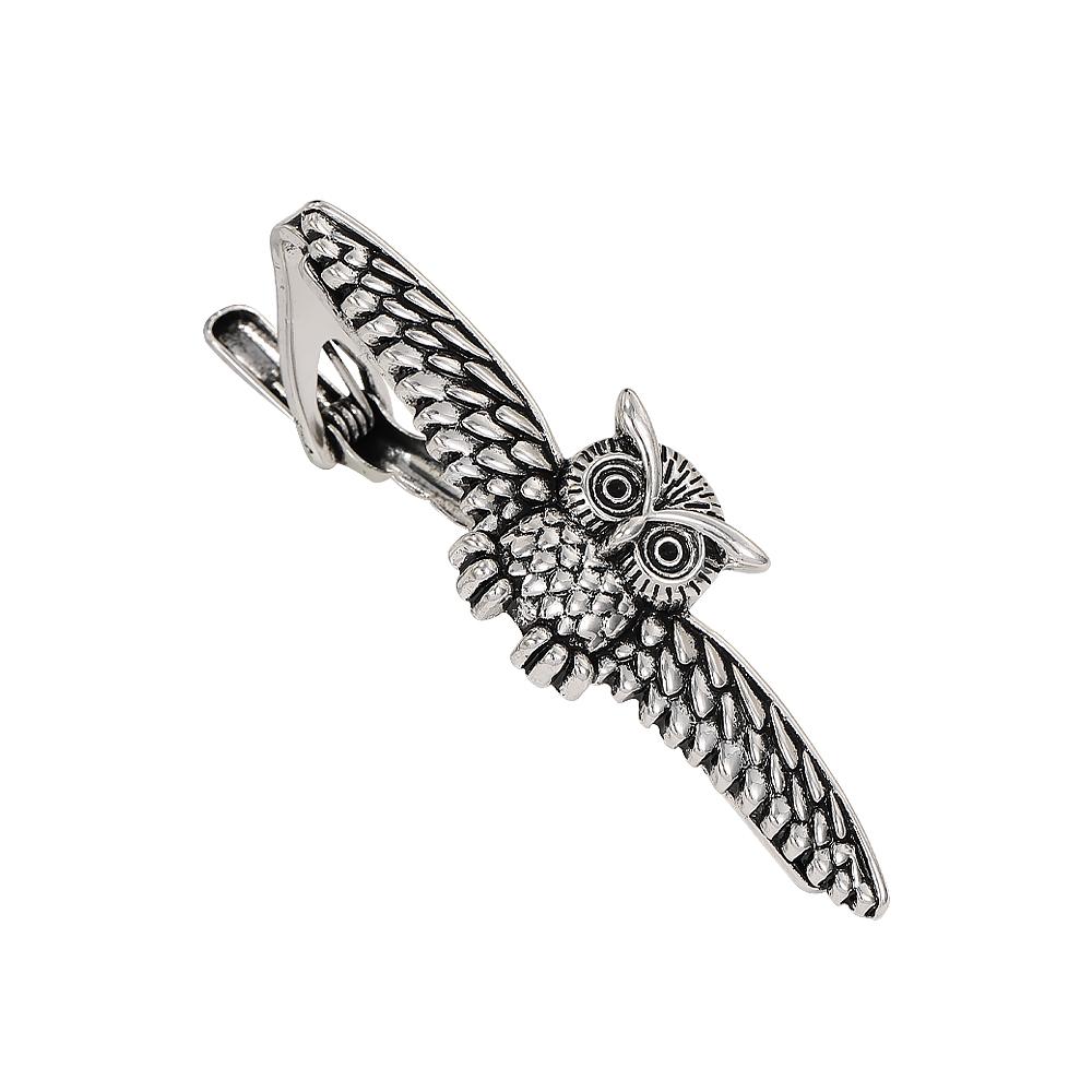 New Arrival Personality Mens Tie Clip With Plane Beard Rocket Owl Arrow Swordfish Shaped