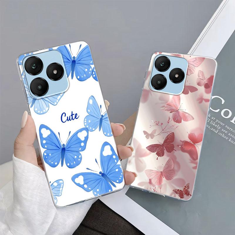 Cartoon Für Wiko T10 T20 T60 Hülle Schutzhülle Für Wiko T10 Marmor Klar Weiches Silikon Handyhülle Floral Niedliche Katze Bumper