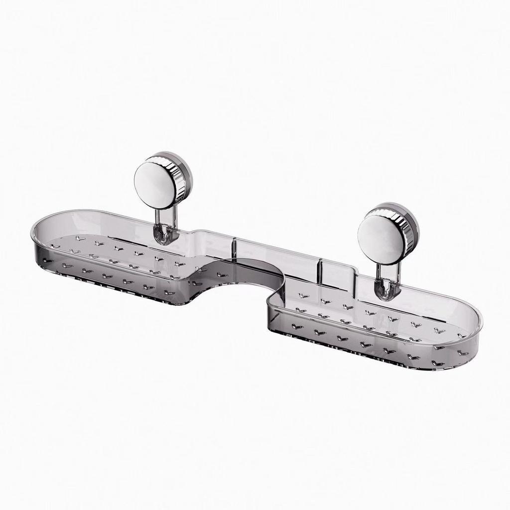 Suction Cup Washbasin Non Perforated Wall Mounted Storage Rack