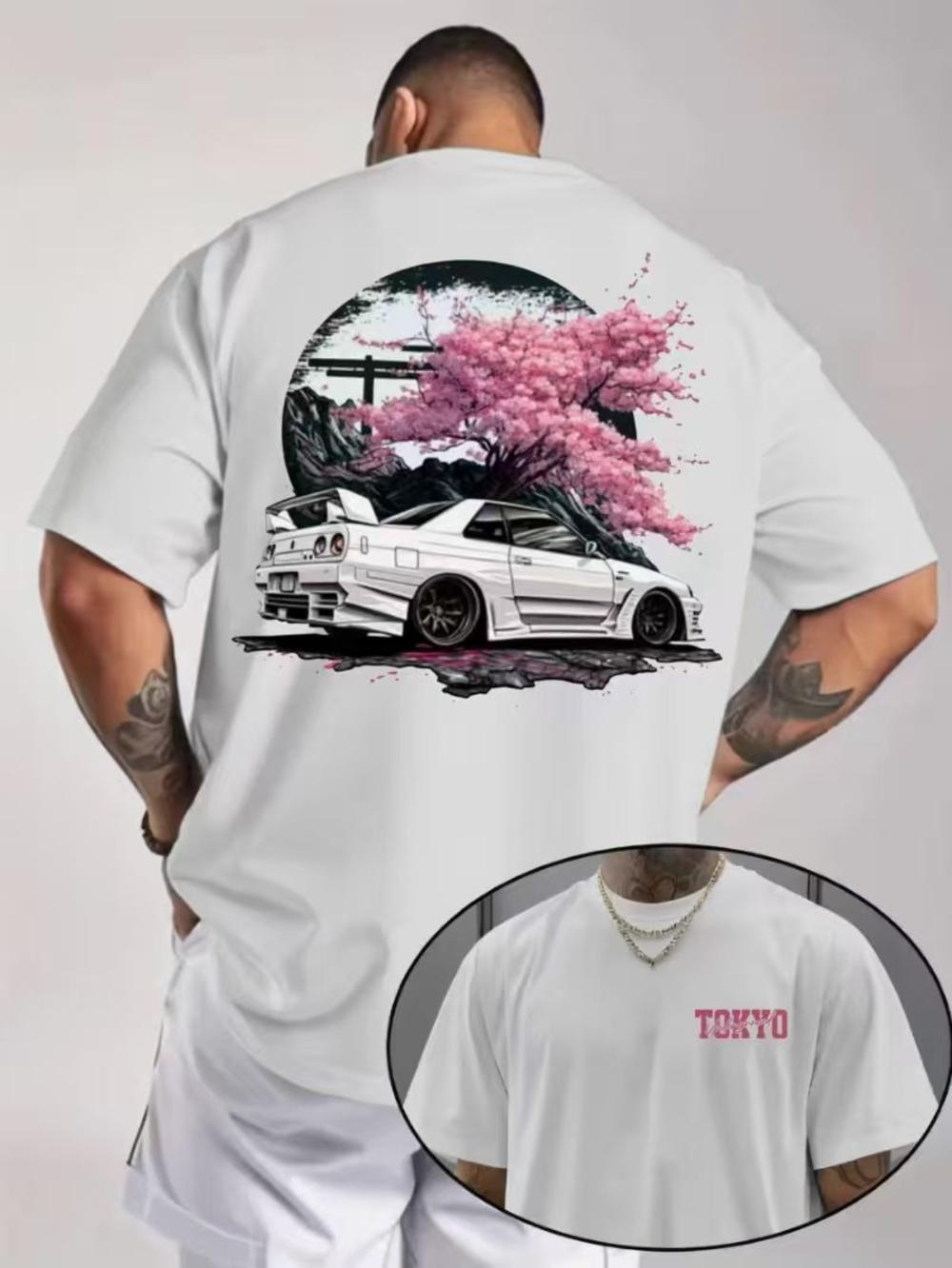 

Men s Graphic Tees Trendy Casual Crew Neck Comfortable Sport T-Shirt Printed Short Sleeve Tee for Daily Wear S разноцветный