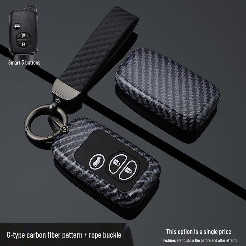 Toyota Key Cover & Buckle for Older Models: Crown, Reiz, Prado, Land Cruiser, Camry