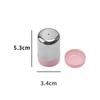 Stainless Steel Salt Shaker with Dust Cover Condiment Jar Mini Seasoning Bottle  Kitchen