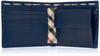 Daks Luxe Bifold Wallet, Men's, Navy, One Size