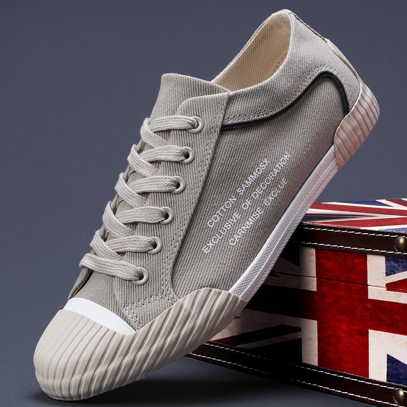 2026 Spring Men s Versatile Comfortable Fashion Canvas Low-Top Skate Shoes 43