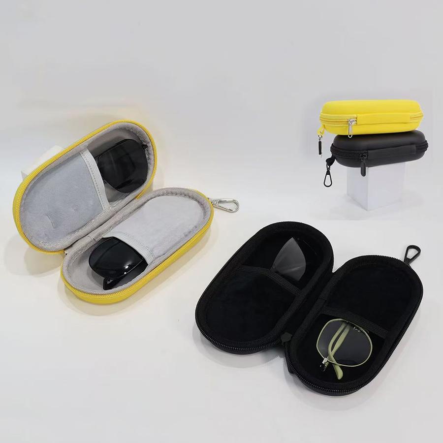 Simple Sunglasses Storage Bag EVA Pressure resistant Waterproof Fashion Portable Handheld Sunglasses Storage Box