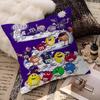 Classic M_M&M Chocolate Pillow Anime Pillow Sofa Bed Head Pillow Cover Cushion Cover 45X45 Cm Fashion