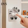 Animal Shaped Switch Cover 1/2Pcs Cat Butt Light Cover, 3D Printed Wall Plate, Ass Decorative Plate for Home Office Bedroom