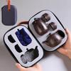LiHou Zisha Ceramic Travel Tea Set