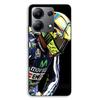 Phone Case - MANIACASE - Xiaomi Redmi Note 13 4G - Silicone TPU - Black - Valentino Rossi Doctor 46 MotoGP