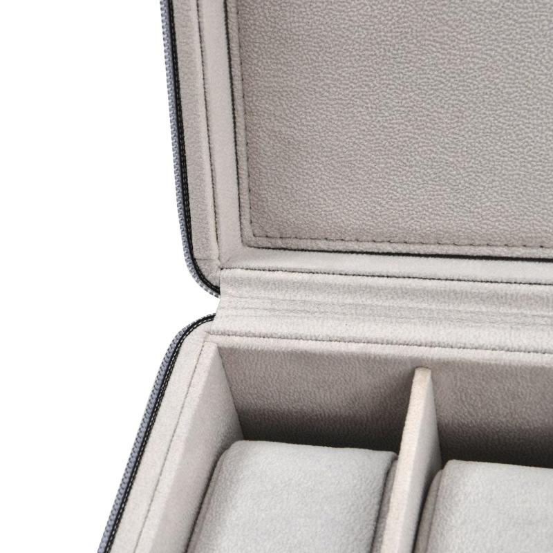 Watch Box Organizer 2/8/12 Slot Watch Case for Men Women Luxury Watch Display Showcase Leather Jewelry Storage Holder