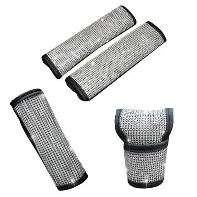 Auto Schalthebelabdeckung Diamant Handbremsenschutz Abdeckungen Kristall Schalthebel Schulterschutz Abdeckung Auto Innendekor Autozubehör