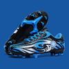 Massk Children's Football Shoes Boys Elementary School Students 8 Years Old Boys Velcro Special Training Broken Nail Shoes