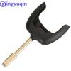 Jingyuqin Remote Car Key Blade Shell Case Fob Covers For Ford Focus Mondeo Festiva Fusion Suit Fiesta KA