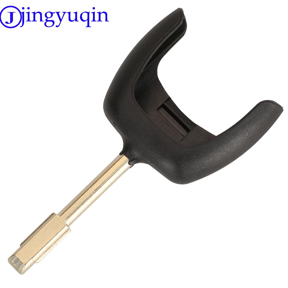 Jingyuqin Remote Car Key Blade Shell Case Fob Covers For Ford Focus Mondeo Festiva Fusion Suit Fiesta KA