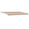 Manual Retractable Awning Beige 4 X 3 M