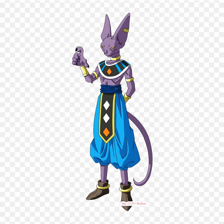 Patches For Clothes Bag Iron On Thermal Stickers Beerus Legends Beerus Goku Pattern Washable Heat Transfer