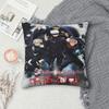 Jujutsu Kaisen Satoru Gojo Anime Girl Dinner Pillowcases Cushion Cover Throw Pillow Cover Bed Decor Square Multiple Sizes