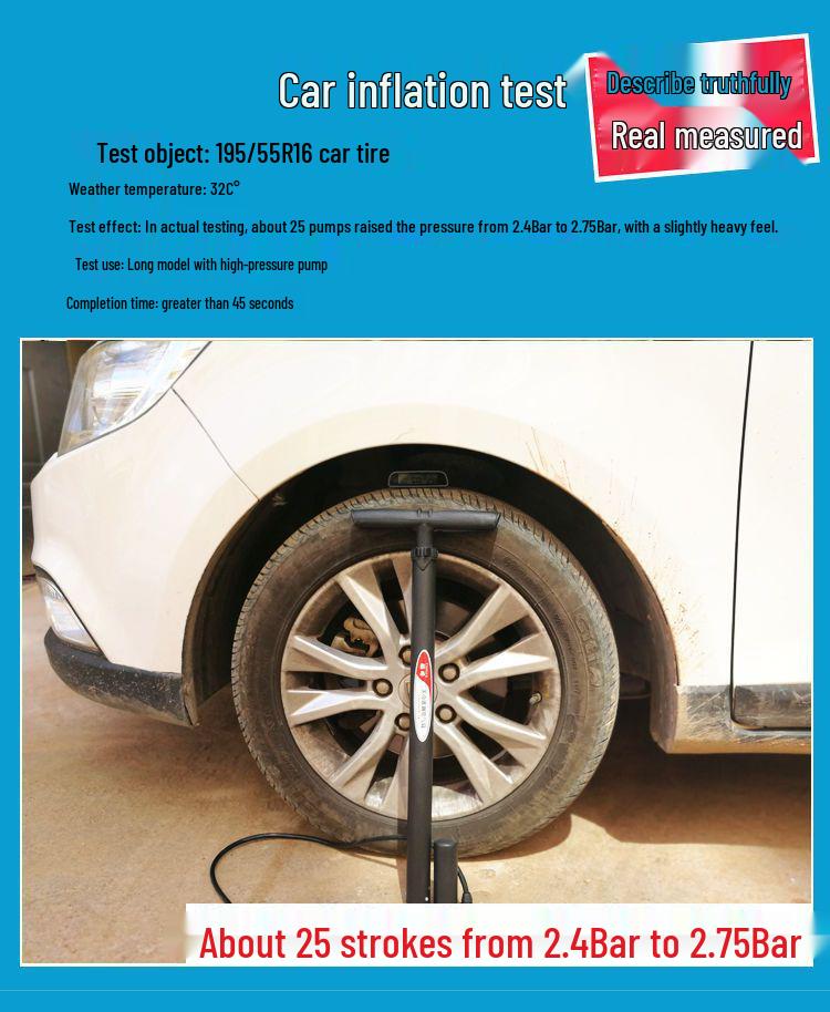 High-Pressure Portable Electric Pump for Bicycles, Cars, Motorcycles, Basketballs, Toys, and More