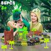 Tor Wyścigowy Samochodowy Dla Dzieci Dinozaur 86 El Dinozaury Auto Sun Baby