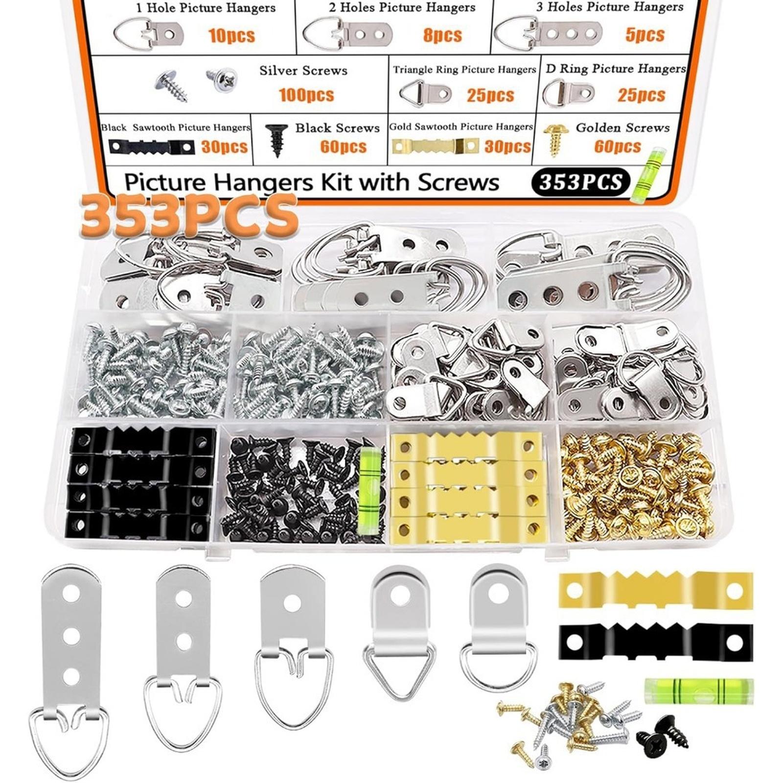 

Frame Hardware Accessories – Hooks, Rings & Sawtooth Hangers for Albums & Art One Size