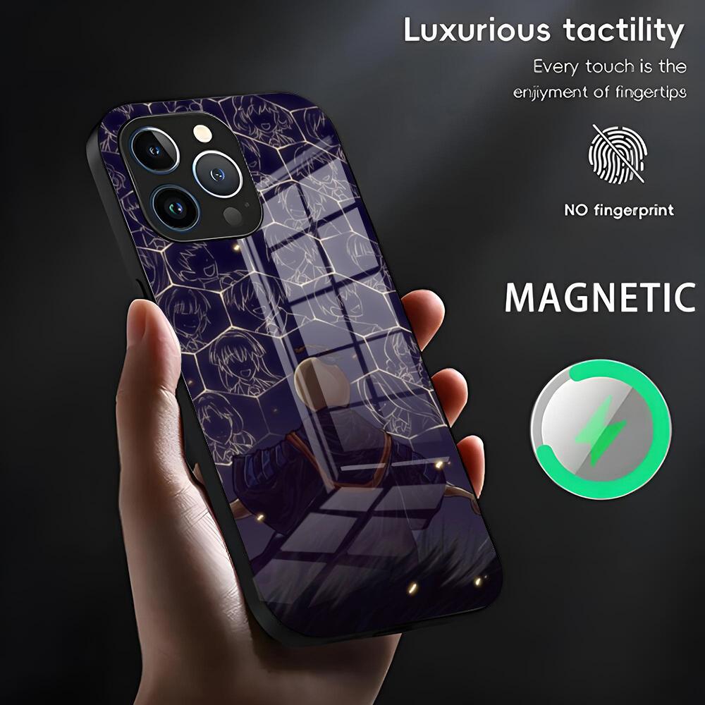 Assassination Classroom Phone Case For Iphone 17 16 15 14 13 11 12 Pro Max Mini Plus Magnetic Glass Phone Cover
