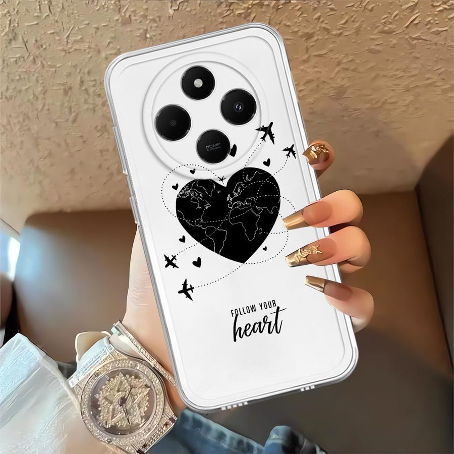 Case for Xiaomi Poco X3 Pro X3 NFC Soft Phone Cover Love Airplane Art