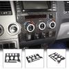 Car Air Conditioning Adjustment Switch Panel Trim Sticker Fit Toyot@a Tundra 2007-2013 Center Console Dashboard Air Conditioning Control Switch