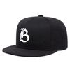 2026 Fashion New IB Embroidered Flat Edge Baseball Hat Outdoor Daily Commuter Decorative Hat Leisure Sports Sunshade Hat Unisex