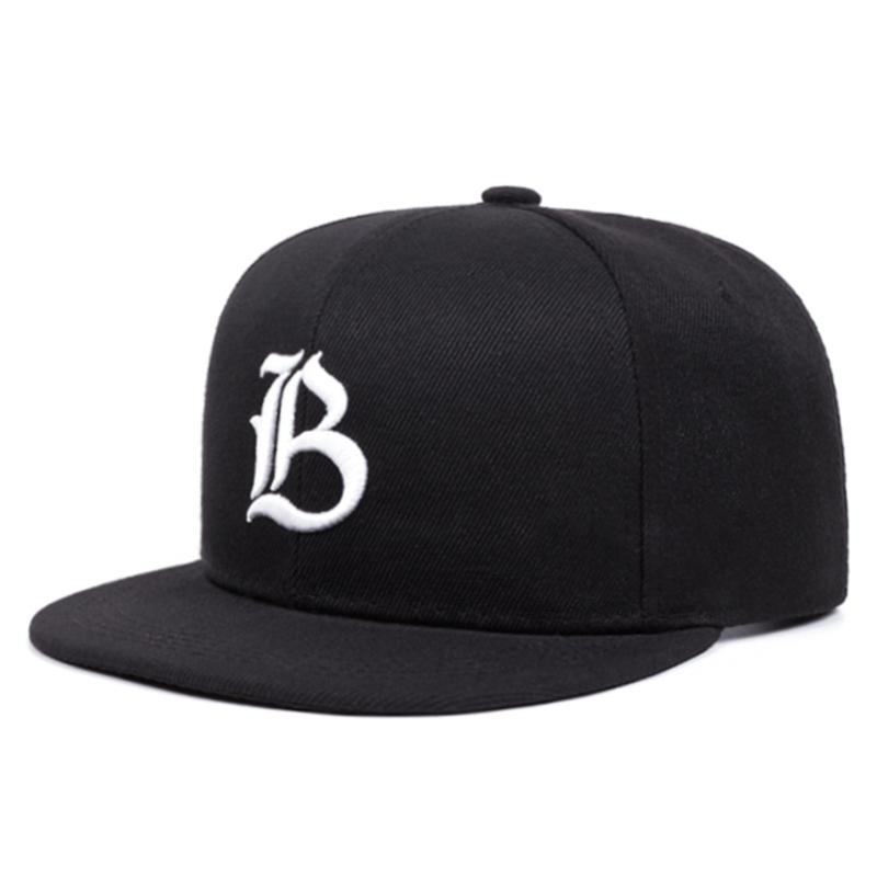 2026 Fashion New IB Embroidered Flat Edge Baseball Hat Outdoor Daily Commuter Decorative Hat Leisure Sports Sunshade Hat Unisex