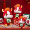 Chinese Zodiac Year Of The Horse Plush Toy With Soft Cotton Filling For Festive Gift And Decor