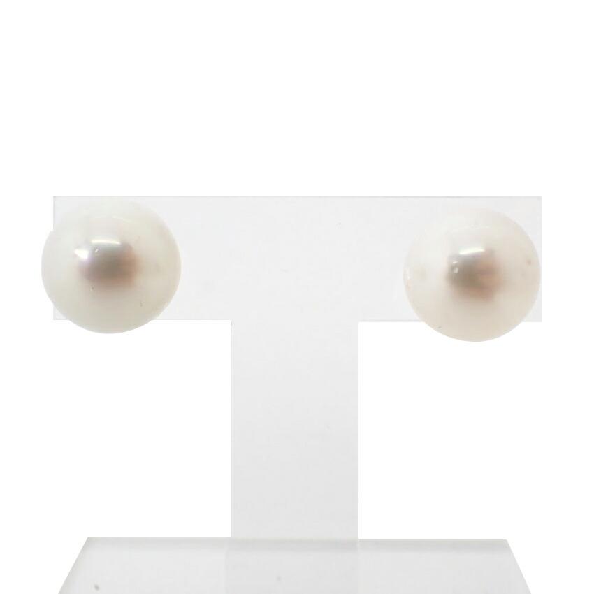 

[New] Pt900 South Sea White Pearl/White Pearl Earrings/g533-71
