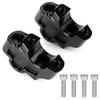 Motorcycle Handlebar Risers, PSLER CNC Handle Bar Risers, Motorcycle Risers, Compatible with Rebel 500 Rebel 300 Rebel 1100 CMX 500 CMX 1100 CMX 300