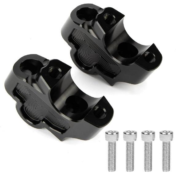 Motorcycle Handlebar Risers, PSLER CNC Handle Bar Risers, Motorcycle Risers, Compatible with Rebel 500 Rebel 300 Rebel 1100 CMX 500 CMX 1100 CMX 300