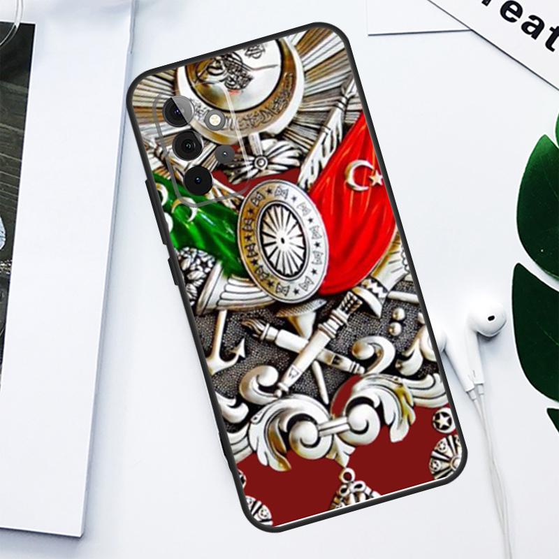 Coat of Arms of Ottoman Empire For Samsung Galaxy A52 A22 A32 A54 A34 A14 A55 A35 A15 A53 A33 A13 A05 A06 A16 Phone Case