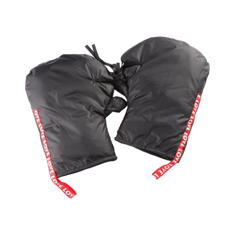 Motorcycle Handlebar Gloves Windproof Mittens Hand Warmer Thick Hand Warm Gloves